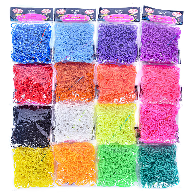 600 pieces Colorful Rubber Ban - Jewelry Making Hand Tools recension och pris