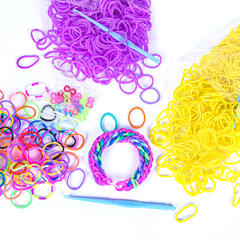 600 pieces Colorful Rubber Ban - Jewelry Making Hand Tools recension och pris