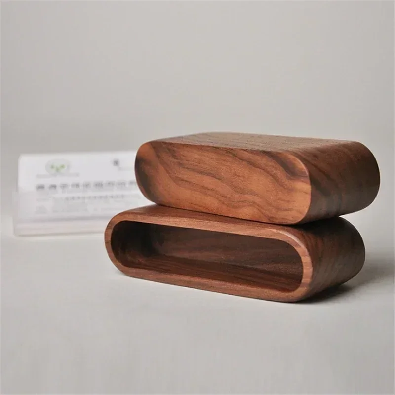 Wooden Business Card Holder No - Jewelry Making Business recension och pris
