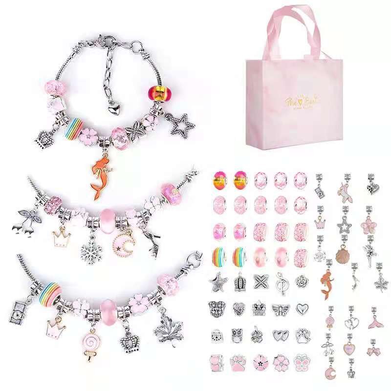 Charm Bracelet Making Kit DIY  - Jewelry Making Kits For Kids recension och pris