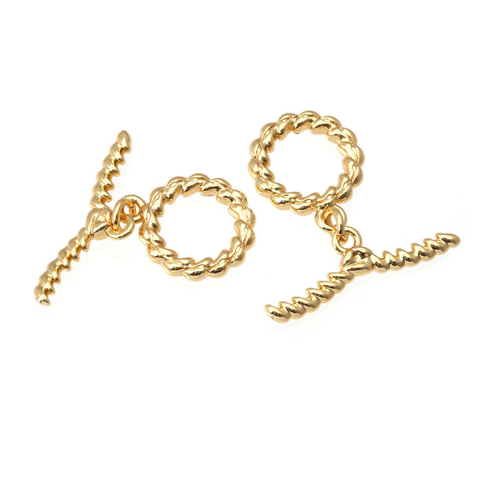 6 Sets 18K Gold Color Brass Ro - Jewelry Making Pieces recension och pris