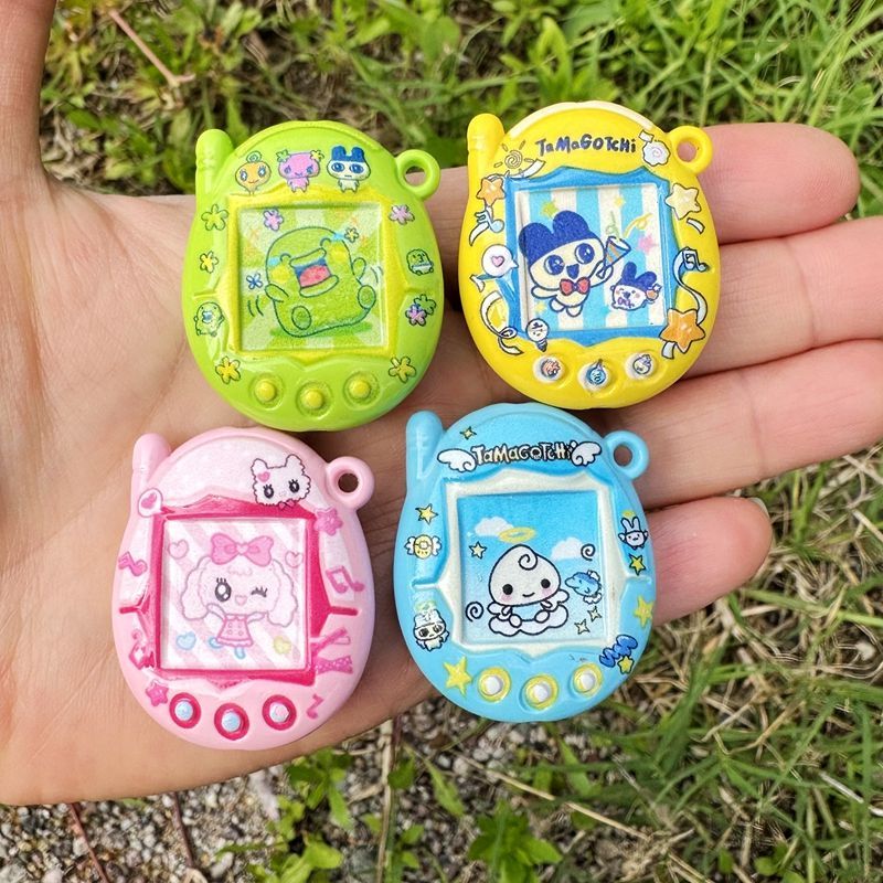 Tamagotchi double-sided printe - Jewelry Making With Beads recension och pris