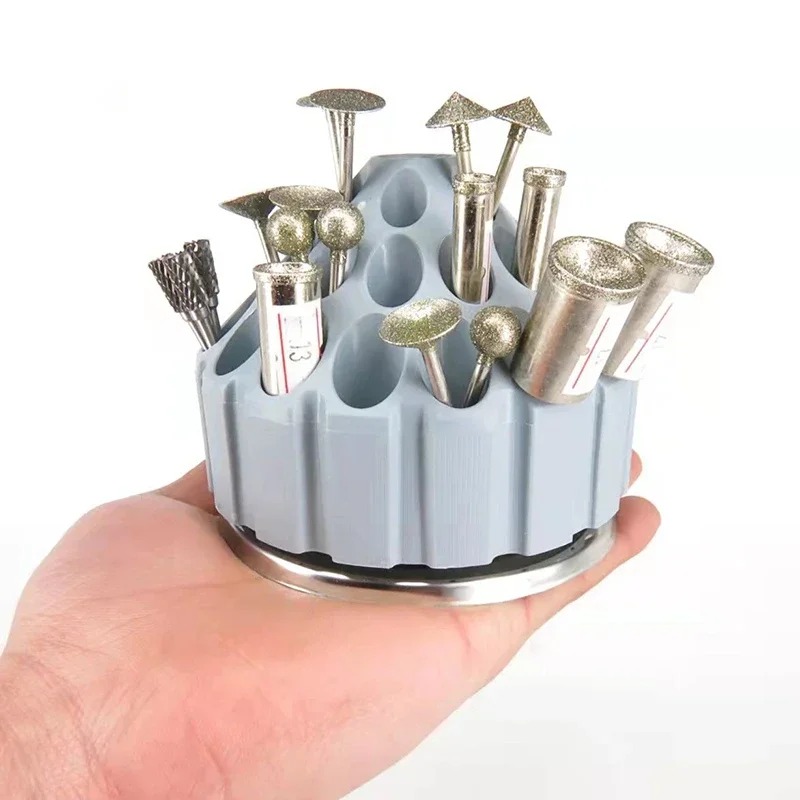 360 Rotating Drill Bit Storage - Jewelry Making Anvil recension och pris