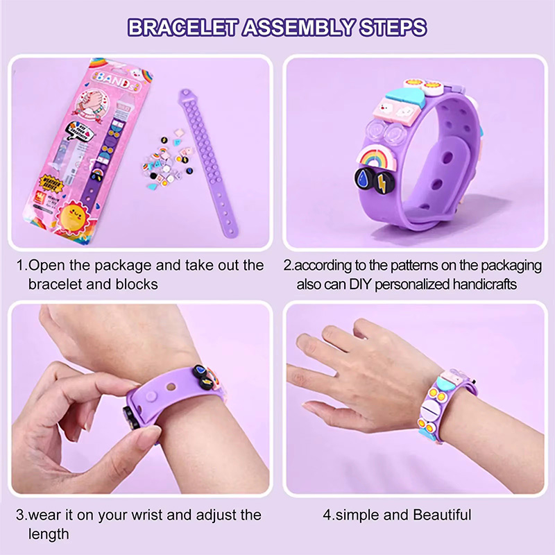 6Pcs/set Kids Building Blocks  - Jewelry Making Set recension och pris