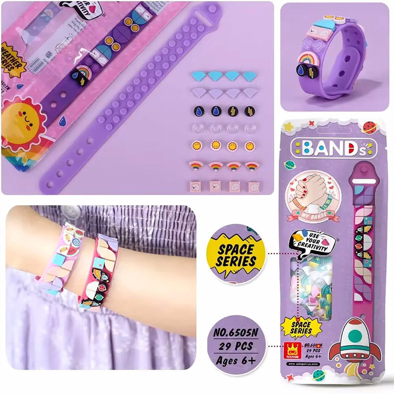 6Pcs/set Kids Building Blocks  - Jewelry Making Set recension och pris