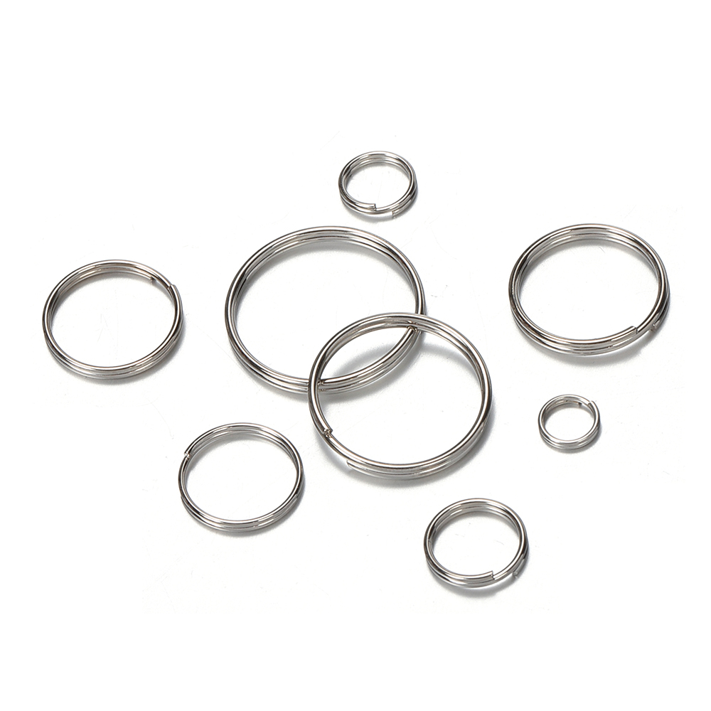 50pcs 6/8/10/12/14/16/18/20mm  - Jewelry Making Closed Jump Rings recension och pris