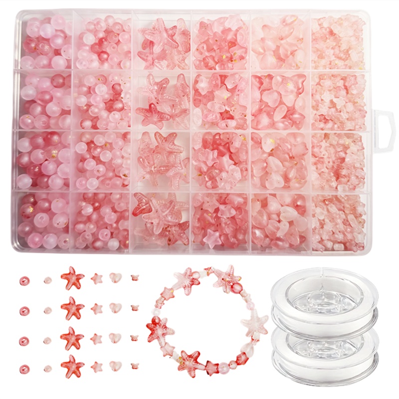 7-19mm 825pcs Matte Gradient L - Jewelry Making Box recension och pris