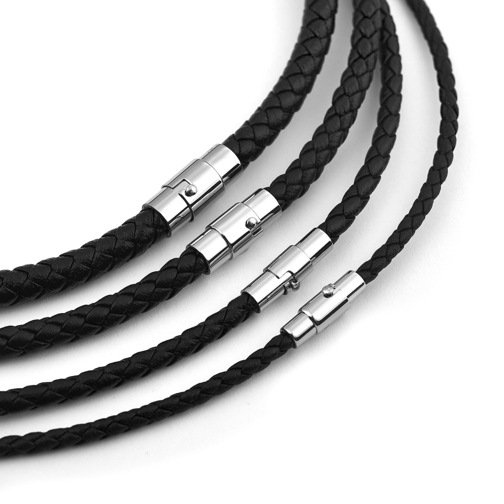 45/50/60cm Leather Necklace Wa - Jewelry Making Wax recension och pris