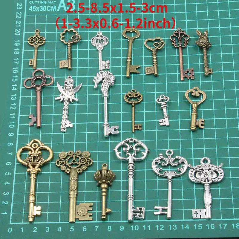 50g/pack Key Charms Bracelets  - Jewelry Making Business recension och pris