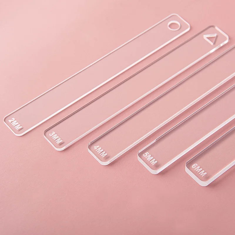 10pcs Clay Ruler Acrylic Soft  - Jewelry Making Guide recension och pris