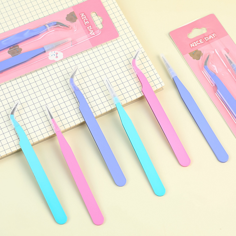6pcs Tweezers Set - Angle and  - Jewelry Making Hand Tools recension och pris