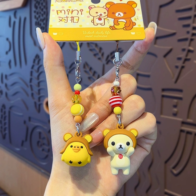 Cute Rilakkuma Korilakkuma Key - Jewelry Making With Beads recension och pris