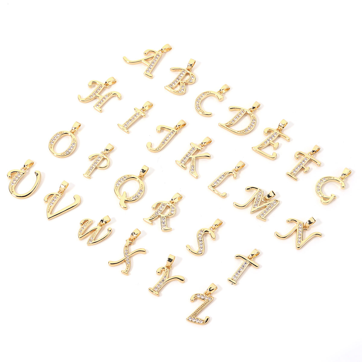 1pc Metal A-Z Alphabet Letter  - Making Custom Jewelry recension och pris