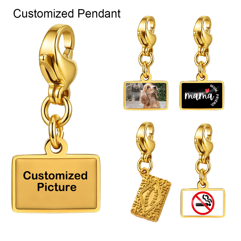 Fashion Square Customized Pend - Making Custom Jewelry recension och pris