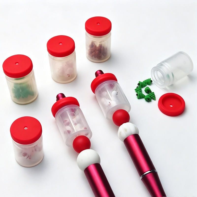20Pcs New 3D Christmas Silicon - Jewelry Making Education recension och pris