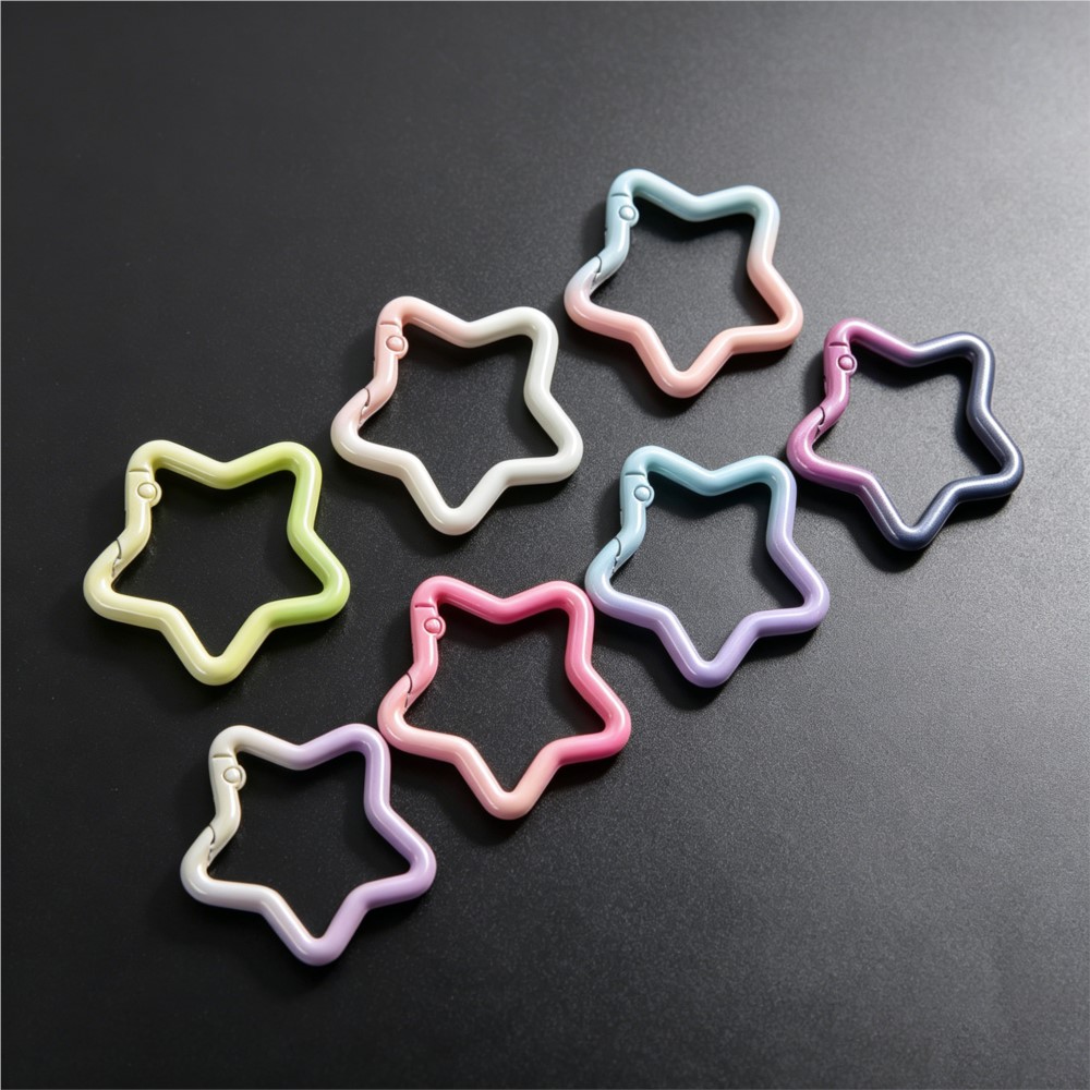5PCS Gradient Star Shape Sprin - Jewelry Making Equipment recension och pris