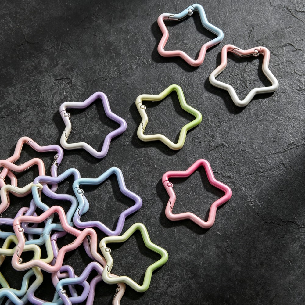 5PCS Gradient Star Shape Sprin - Jewelry Making Equipment recension och pris