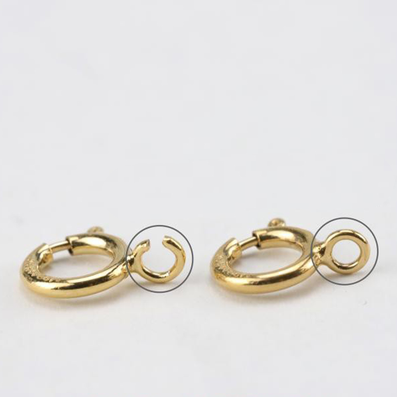 14K Gold Filled Spring Ring Cl - Jewelry Making Equipment recension och pris