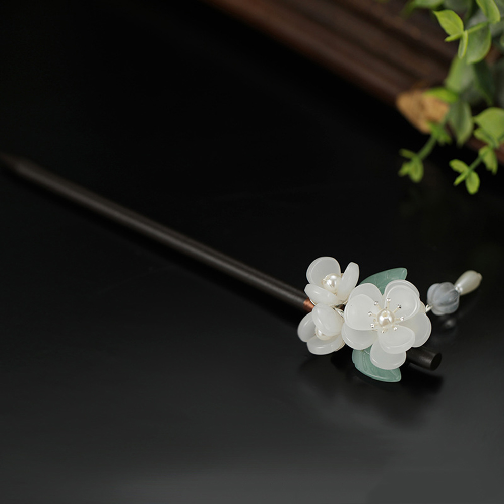 Retro Flower Hairpin With Pear - Jewelry Making With Beads recension och pris